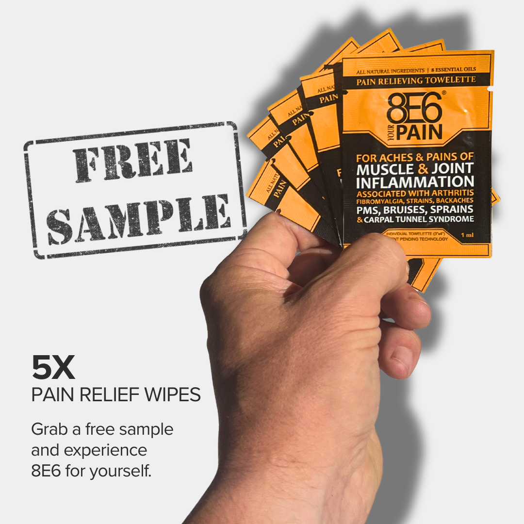 5x Pain Relief Wipes